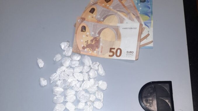 Magione, sorpreso con 40 grammi circa di cocaina, 31enne arrestato dai Carabinieri