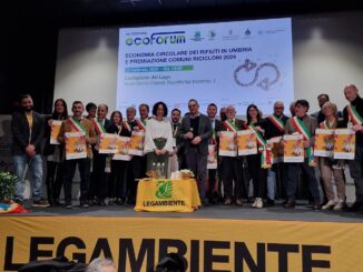 Magione premiata come 'Comune Riciclone' da Legambiente