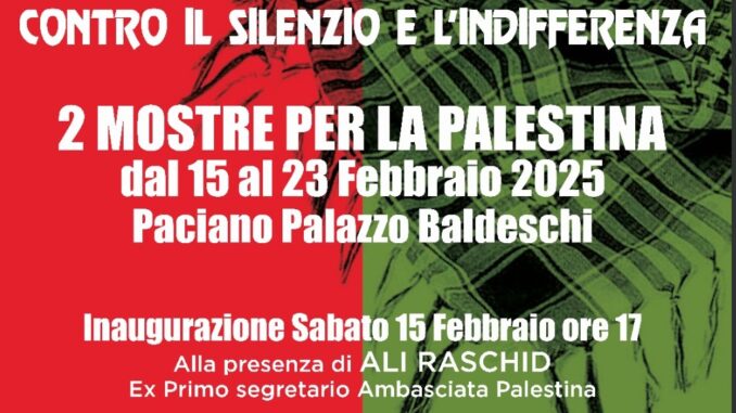 Paciano ospita due mostre contro il silenzio e l'indifferenza