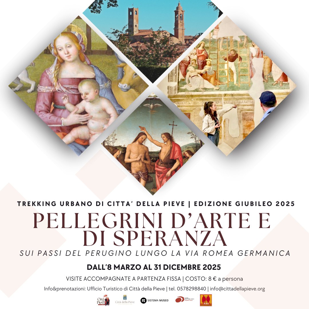 Città della Pieve: “Pellegrini d’arte e di Speranza” nuova offerta turistica legata al Giubileo