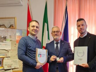 A Corciano,incontro in Comune con Domenico Ignozza, presidente uscente Coni regionale Umbria 