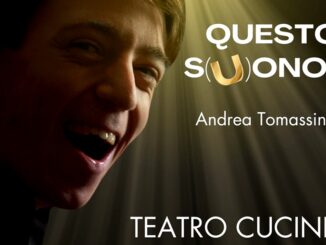 Andrea Tomassini al Teatro Cucinelli il 29 marzo
