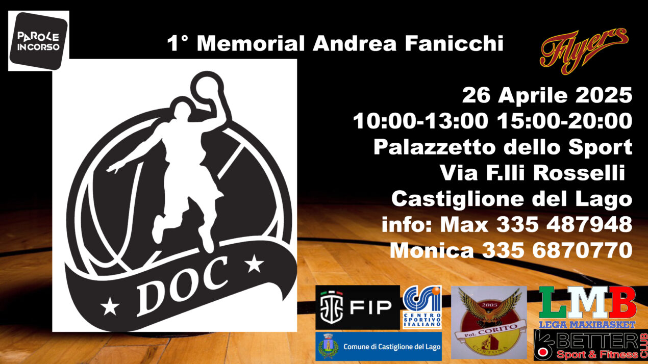 Una giornata di basket in ricordo di Andrea Fanicchi