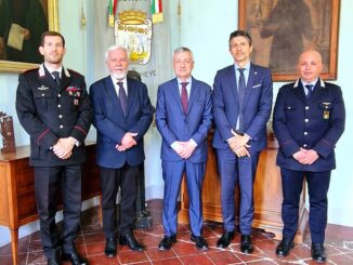 Il prefetto Zito accolto in Comune a Città della Pieve