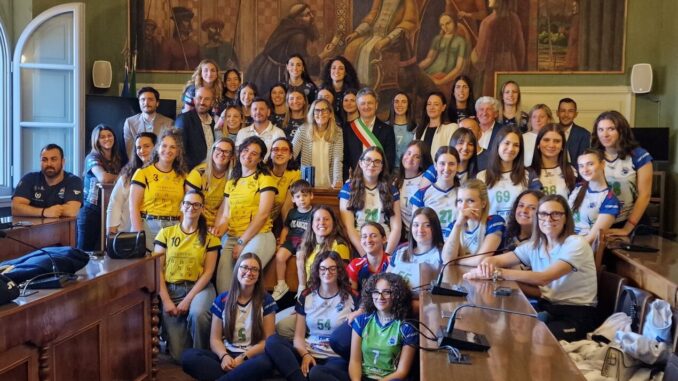 ASD San Feliciano Volley/Magione ricevuti in Comune