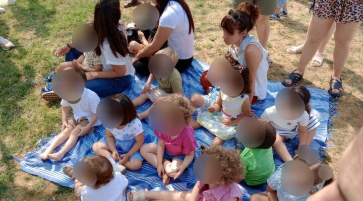 Festa di fine anno al nido tra natura e condivisione