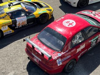 Sfide e spettacolo a Magione, Conti domina su Ferrari 458