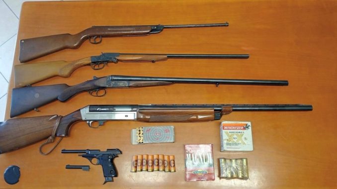 Arrestato a Castiglione per armi e munizioni detenute illecite