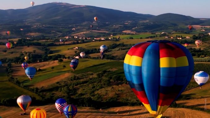Torna in Umbria il Balloon Grand Prix dal 25 luglio
