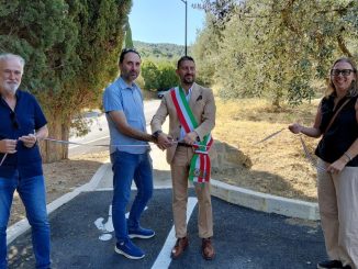 Inaugurato a Paciano nuovo belvedere con vista lago