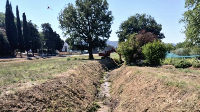 Corciano, 5 km di fossi, pulizia manutenzione preventiva