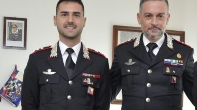Il Capitano Riccardo Bevilacqua nuovo Comandante della Compagnia Carabinieri di Città della Pieve
