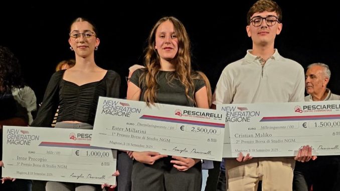 Magione celebra il talento con le borse New Generation