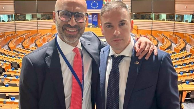 Incontro Bruxelles tra Squarta e il consigliere Camicia