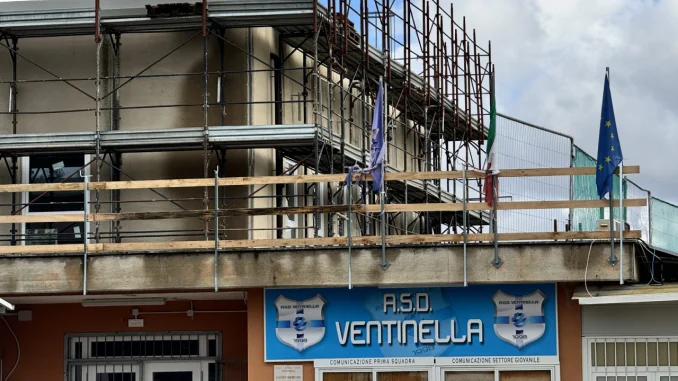Riqualificazione Ventinella: via ai lavori nel polo sportivo