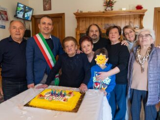Centenaria festeggiata a Corciano: Giuseppa compie 100 anni