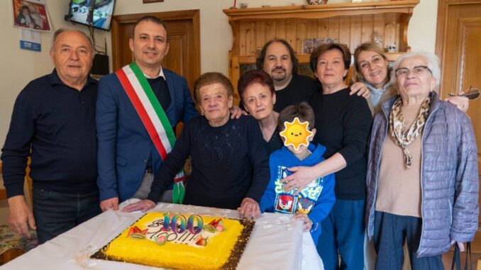 Centenaria festeggiata a Corciano: Giuseppa compie 100 anni