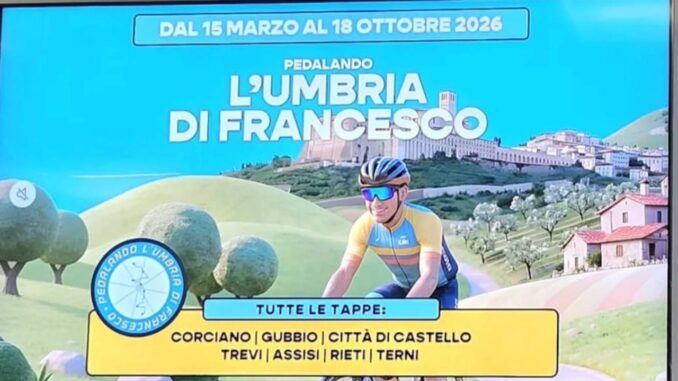 Cicloturismo: l'Umbria ripercorre i sentieri di San Francesco