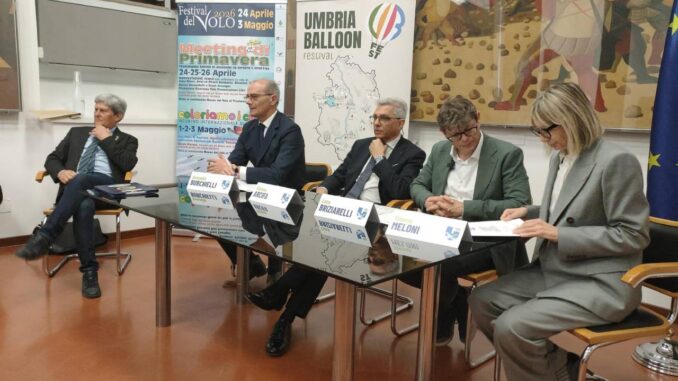 Volando in Umbria presenta il cartellone a Palazzo Donini