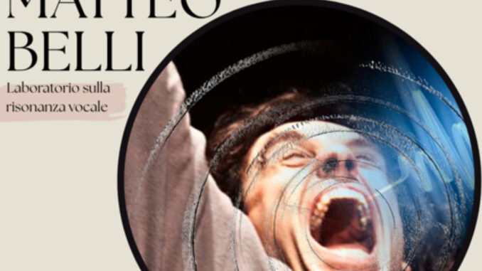 Voice Day Matteo Belli intensivo workshop vocale Corciano